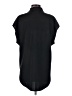H By Halston Black Short Sleeve Blouse Size S - photo 2
