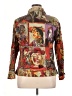 Cj Banks Print Gold Jacket Size 1X - photo 2