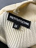 PrettyLittleThing 100% Polyester Ivory Cocktail Dress Size M - photo 7