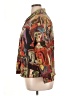 Cj Banks Print Gold Jacket Size 1X - photo 5