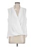 Rag & Bone 100% Polyester White Sleeveless Blouse Size M - photo 1