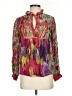 Conditions Apply 100% Viscose Red Long Sleeve Blouse Size XS - photo 1