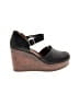 B.O.C Black Wedges Size 8 1/2 - photo 1