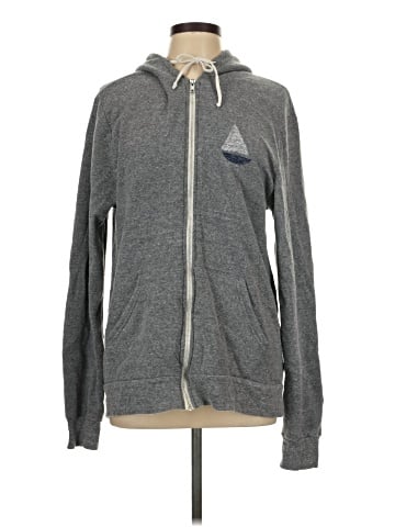 Alternative Earth Zip Up Hoodie (view 1)