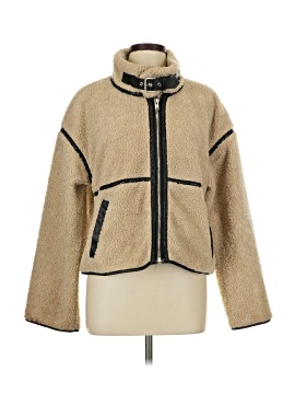 Blue Blush Faux Fur Jacket