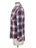 Rails 100% Rayon Plaid Burgundy Long Sleeve Button-Down Shirt Size S - photo 5