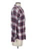 Rails 100% Rayon Plaid Burgundy Long Sleeve Button-Down Shirt Size S - photo 4