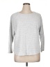 St. John's Bay Silver Pullover Sweater Size 1X - photo 1