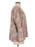 Coldwater Creek 100% Cotton Paisley Multi Color Brown Pullover Sweater Size L (petite) - photo 4