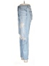 American Eagle Outfitters Color Block Blue Jeans Size 6 - photo 5