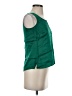 Talbots 100% Silk Green Sleeveless Silk Top Size 4 Petite - photo 4