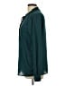 Lulus 100% Polyester Teal Long Sleeve Blouse Size L - photo 5