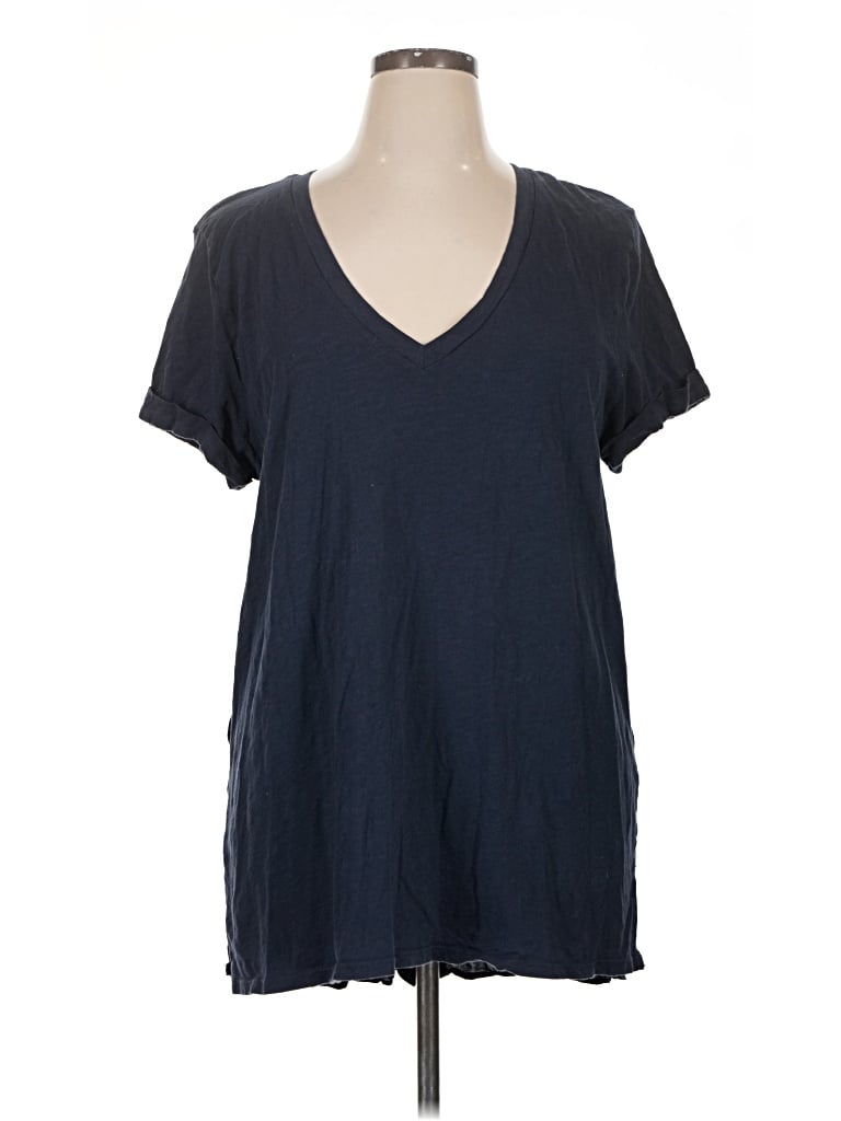 Pre-owned T.la Short Sleeve T-shirt In Blue