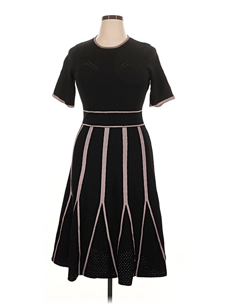 Pre-owned Shoshanna Casual Dress In Black