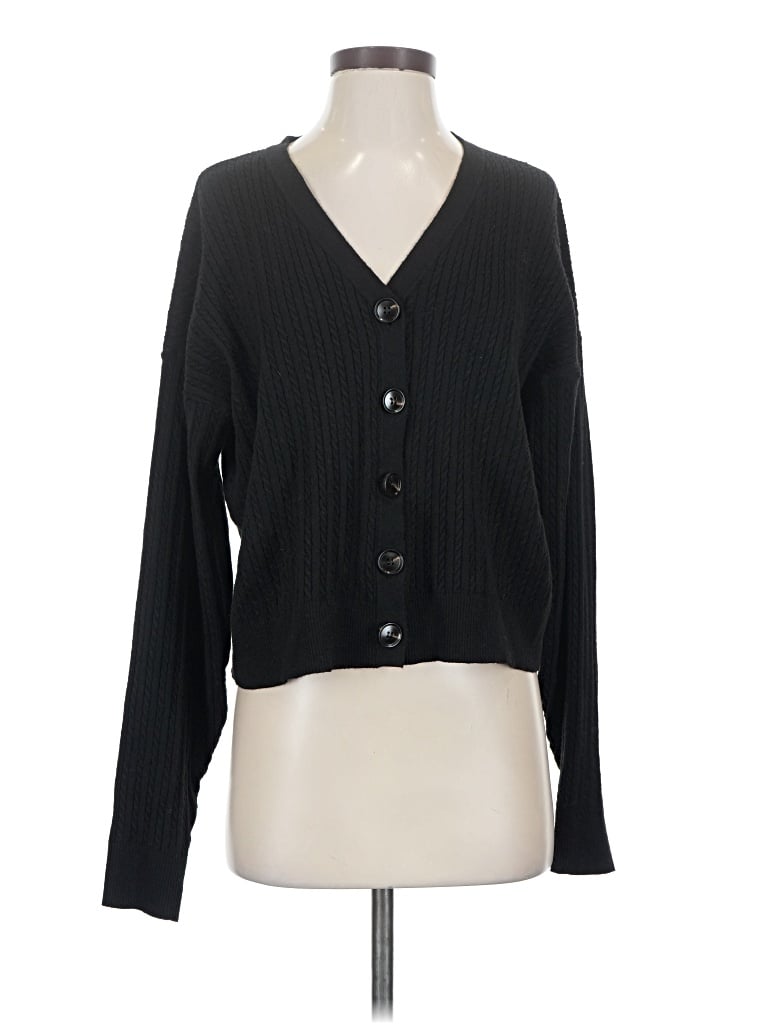 Pre-owned Rachel Parcell Long Sleeve Blouse In Black