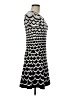 CeCe Graphic Multi Color Silver Cocktail Dress Size M - photo 4