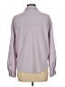 Assorted Brands 100% Polyester Houndstooth Purple Long Sleeve Blouse Size L - photo 2