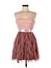 Teeze Me 100% Polyester Pink Cocktail Dress Size 5 - photo 1