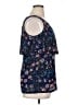 Sara Michelle Blue Sleeveless Blouse Size XL - photo 4