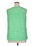 Roz & Ali Green Sleeveless Blouse Size 1X - photo 2