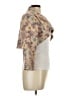 Bebe Floral Ivory Jacket Size L - photo 4