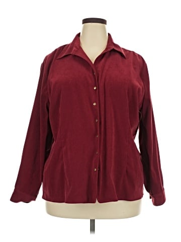 Cj Banks Long Sleeve Blouse (view 1)