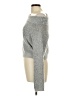 Akira Chicago Black Label Metallic Silver Gray Pullover Sweater Size L - photo 5