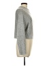 Akira Chicago Black Label Metallic Silver Gray Pullover Sweater Size L - photo 4
