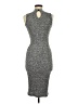 Monteau Tweed Gray Cocktail Dress Size M - photo 2