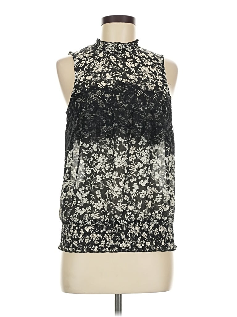 Maurices Sleeveless Blouse In Black