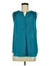 Daniel Rainn Teal Sleeveless Blouse Size M - photo 1