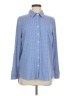 Tyler Boe Print Blue Long Sleeve Button-Down Shirt Size M - photo 1