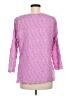Susan Graver 100% Nylon Pink 3/4 Sleeve Blouse Size M - photo 2