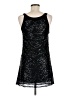 Eight Sixty 100% Nylon Stars Black Cocktail Dress Size M - photo 2