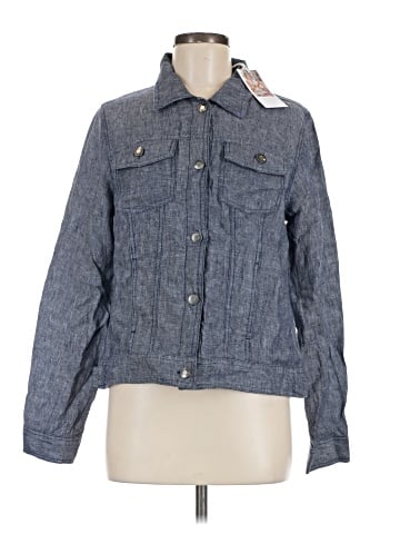 Martha Stewart Long Sleeve Button-Down Shirt (view 1)