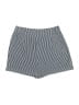 Miami 100% Polyester Stripes Silver Shorts Size M - photo 1