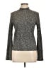 Michael Stars Metallic Gray Turtleneck Sweater Size Lg (2) - photo 1