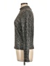 Michael Stars Metallic Gray Turtleneck Sweater Size Lg (2) - photo 5
