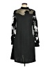 Unbranded 100% Polyester Graphic Black Casual Dress Size M - photo 1