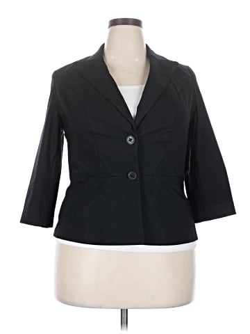 Lane Bryant 3/4 Sleeve Button-Down Shirt (view 1)
