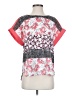 Notations 100% Polyester Pink Short Sleeve Blouse Size S - photo 1