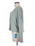 Unbranded 100% Polyester Gray Long Sleeve Blouse Size M - photo 5