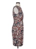 The Limited 100% Polyester Paisley Brown Cocktail Dress Size 2 - photo 4