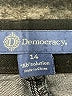 Democracy Solid Black Blue Jeans Size 14 - photo 7
