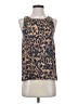 Eclair 100% Polyester Gold Sleeveless Blouse Size XS - photo 1