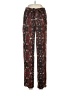 Cartonnier 100% Polyester Print Red Casual Pants Size M - photo 1