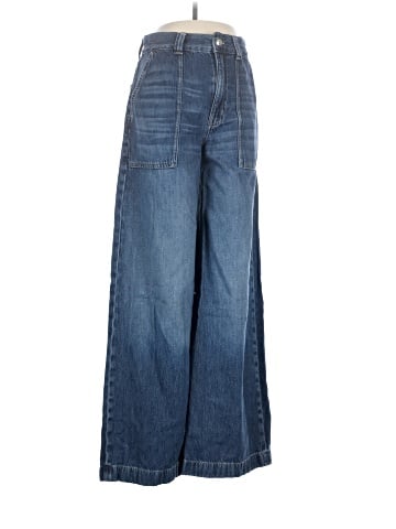 Madewell Superwide-Leg Utility Jeans in Lindewood Wash: Airy Denim Edition (view 1)