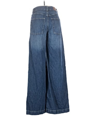 Madewell Superwide-Leg Utility Jeans in Lindewood Wash: Airy Denim Edition (view 2)