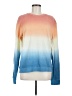 Marine Layer Tie-dye Blue Pullover Sweater Size M - photo 1