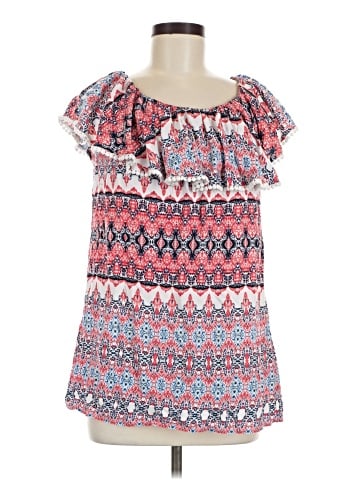 Faded Glory Short Sleeve Blouse (view 1)